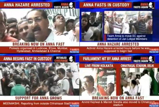 Anna Hazare sent to Tihar Jail « Struggle for Hindu Existence