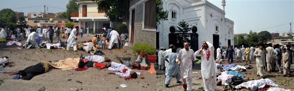 Peshawar Church attack. The Sign of Islamic Peace is too dangerous.
