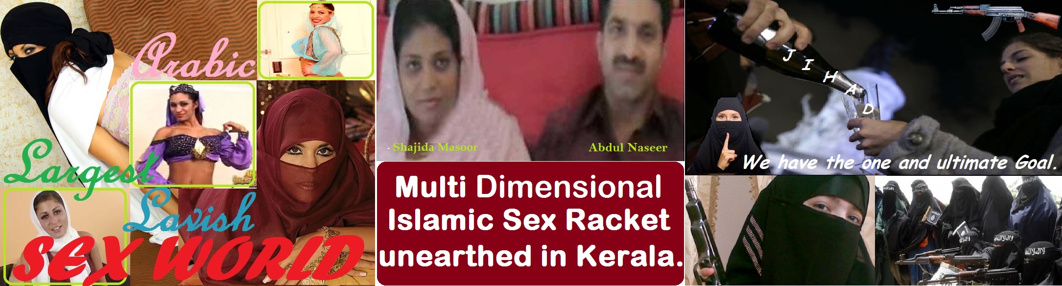 Islamic sex racket in Kerala targets Hindus and non-Muslim girls and women especially pic