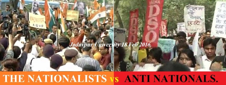 The Nationalist vs Anti Nationals